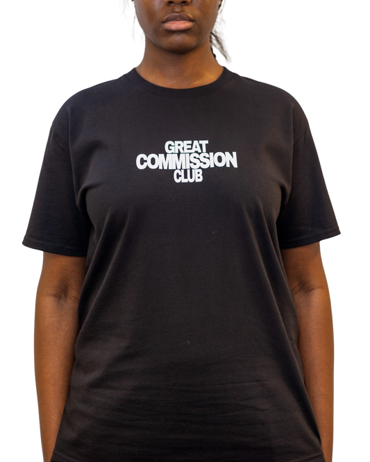 BLACK “JESUS IS LORD” TEE