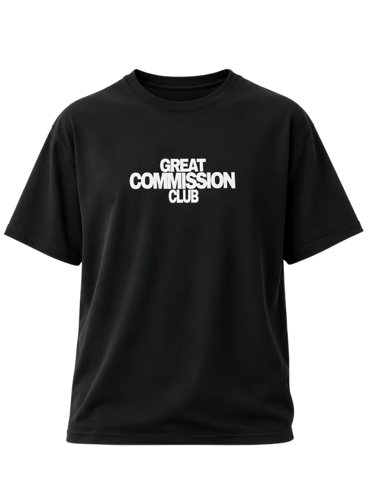 BLACK “JESUS IS LORD” TEE