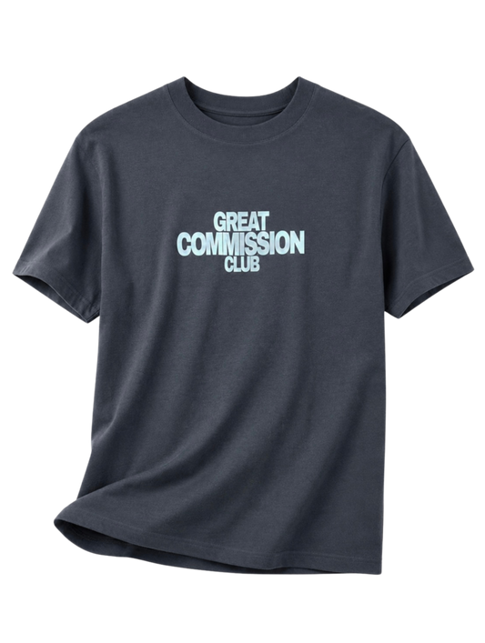 GREY “JESUS IS LORD” TEE