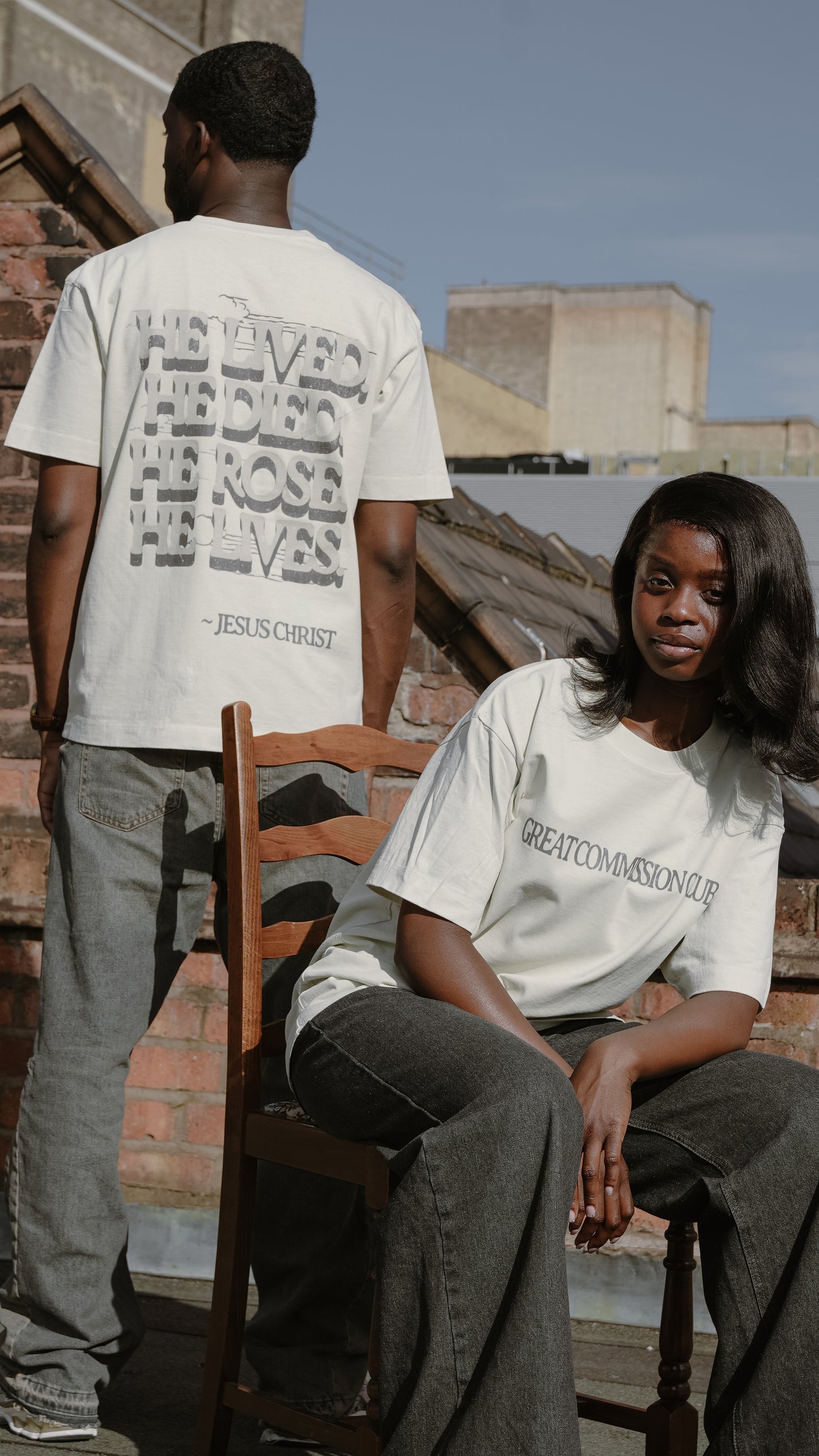 “ALL EYES ON HIM” OVERSIZED TEE
